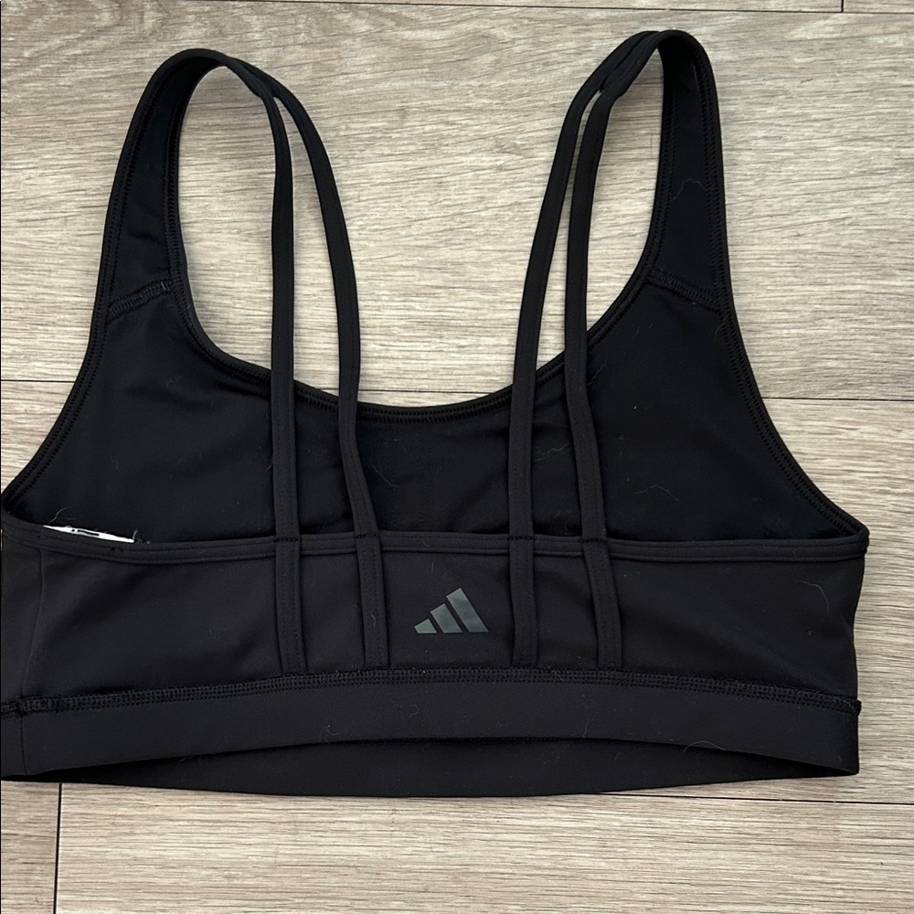 Adidas All Me Essentials Aeroready Sports Bra - Picture 3 of 6